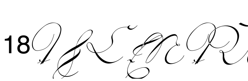 Preview 18th Century Initials