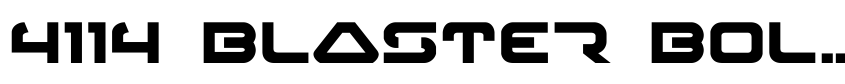 Preview 4114 Blaster Bold