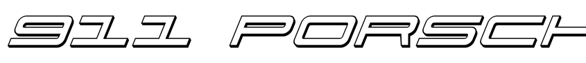 Preview 911 Porscha 3D Italic