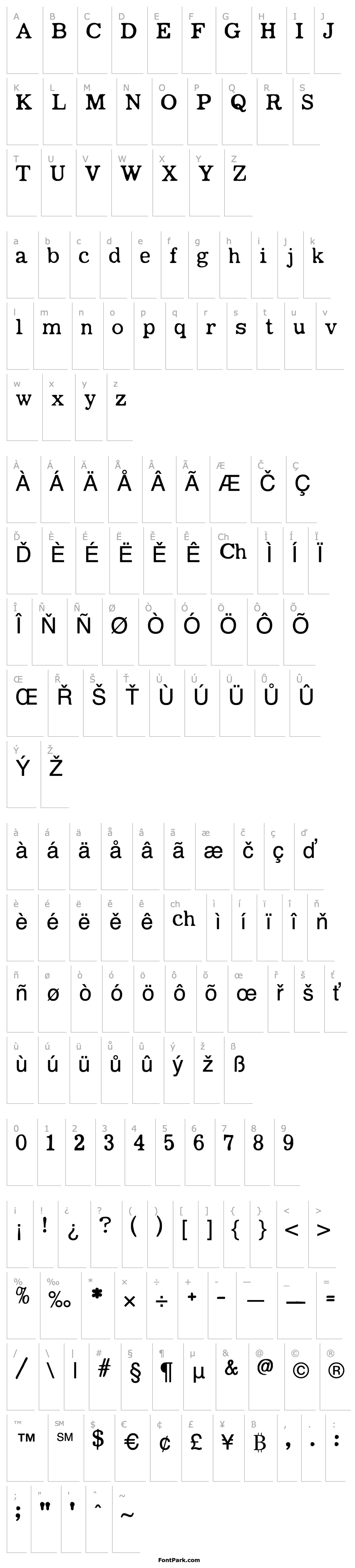 Přehled 01196f.ttf