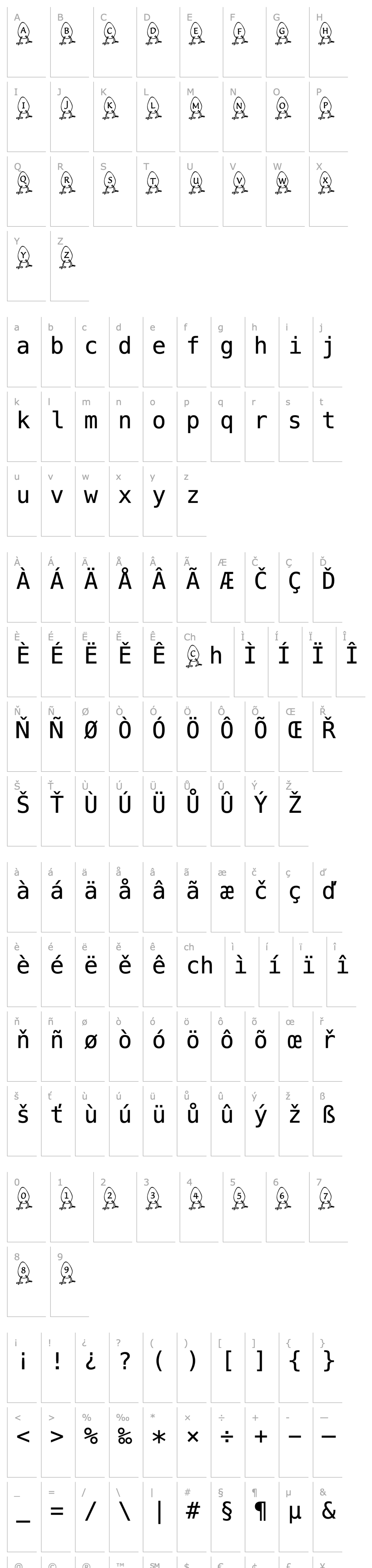 Přehled 101! Letters Hatchin'