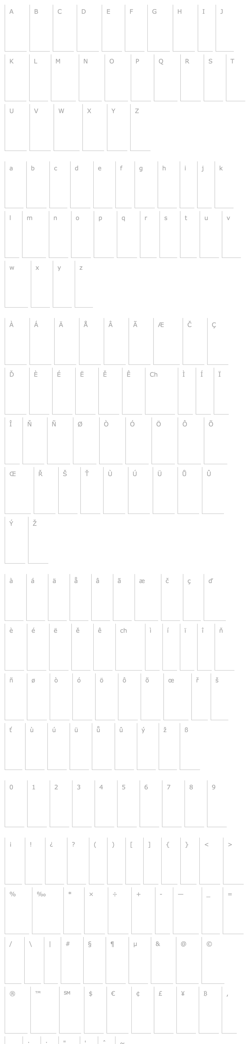 Overview 12 Avenir 95 BlackOblique   77173