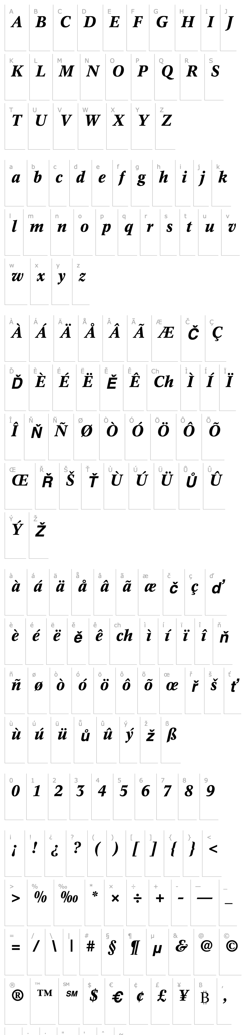 Overview 12 Concorde** Bold Italic   14319