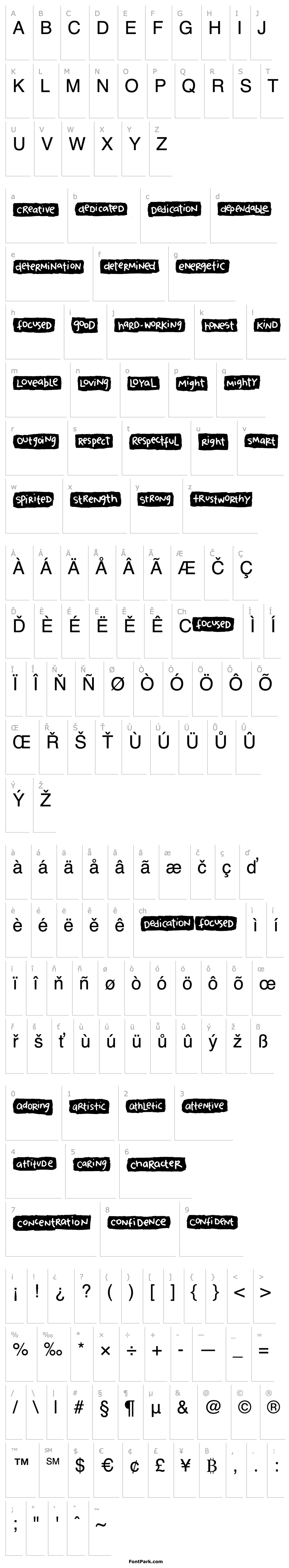 Overview 2Peas Blocks - Character 2