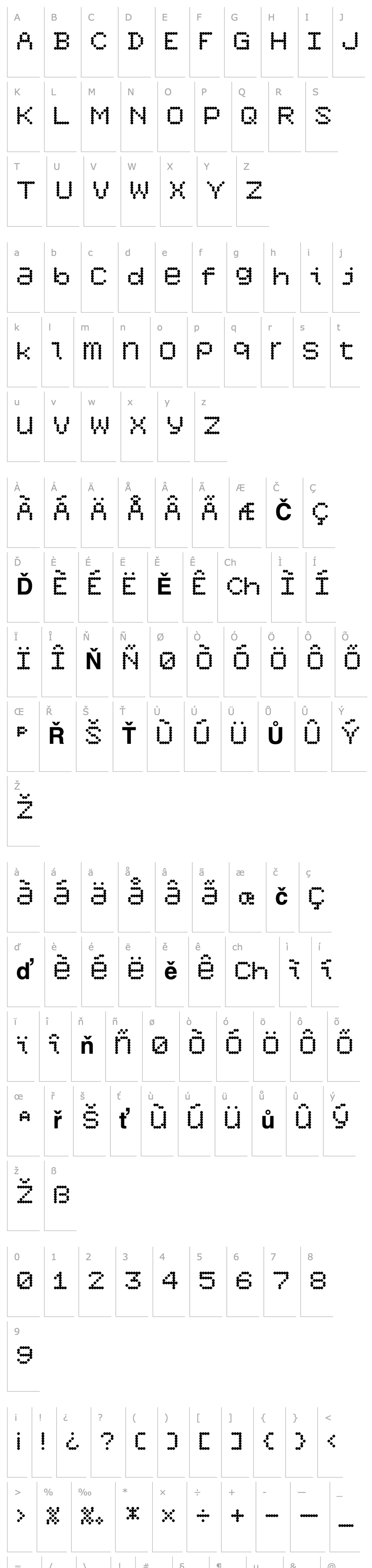 Přehled 6x7oct Alternate ExtraBold