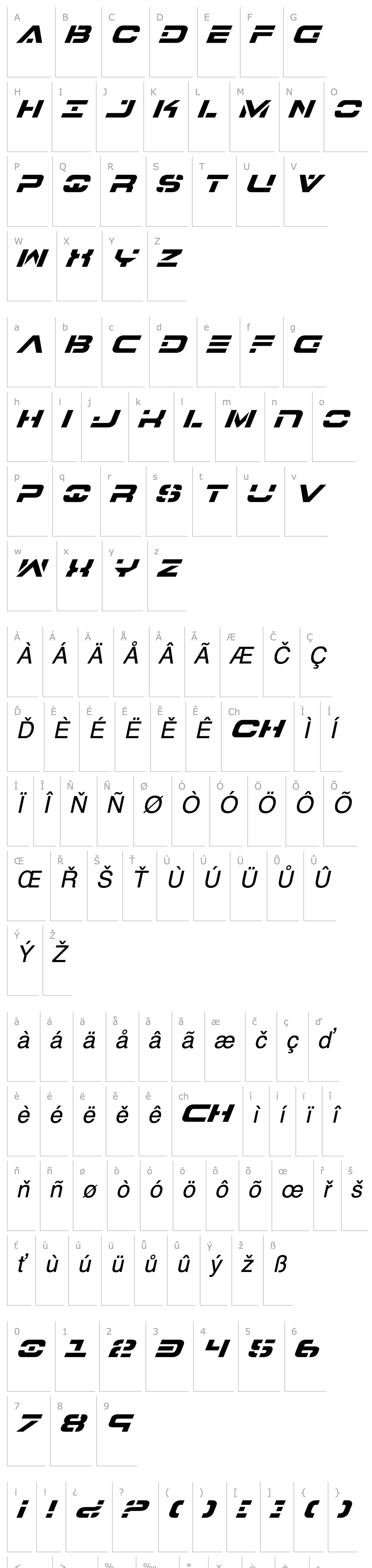 Overview 7th Service Italic