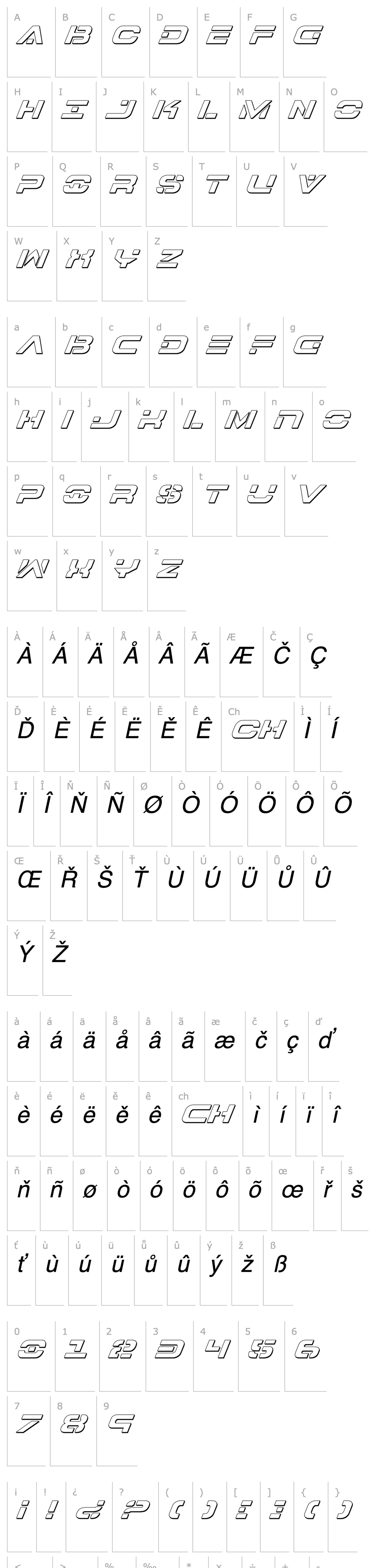 Overview 7th Service Outline Italic