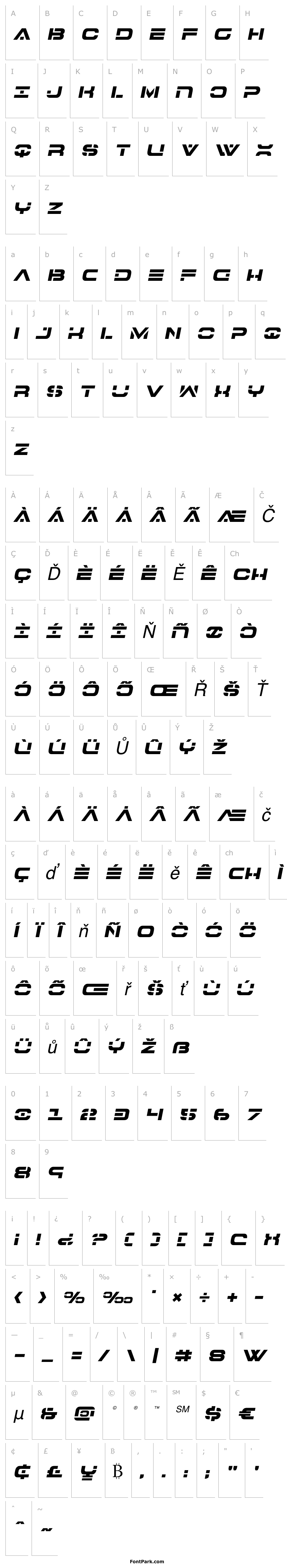 Přehled 7th Service Semi-Italic
