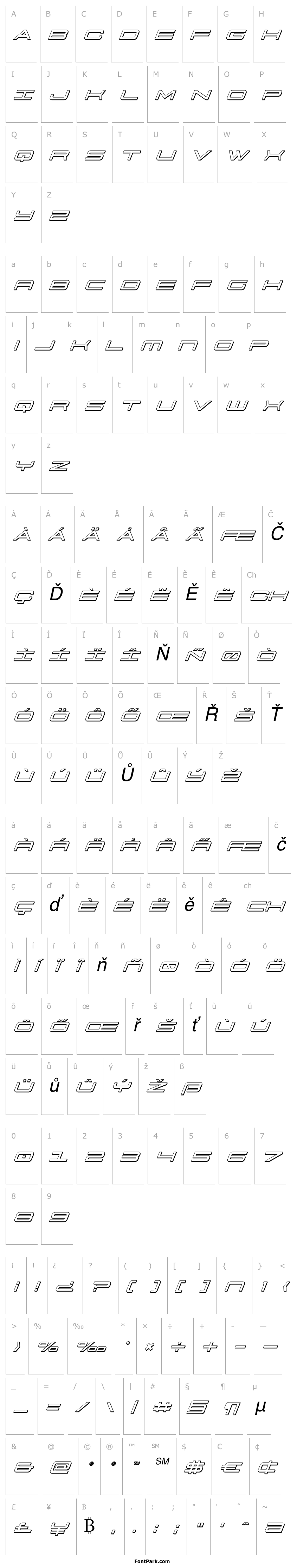 Přehled 911 Porscha 3D Italic