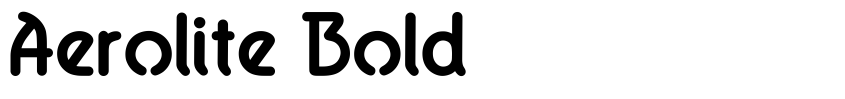 Preview Aerolite Bold