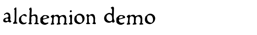 Preview Alchemion Demo