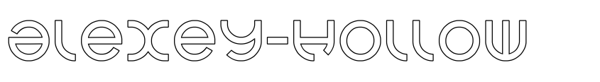 Font alexey-Hollow by weknow © (weknow.deviantart.com)