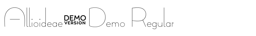 Preview Allioideae-Demo Regular