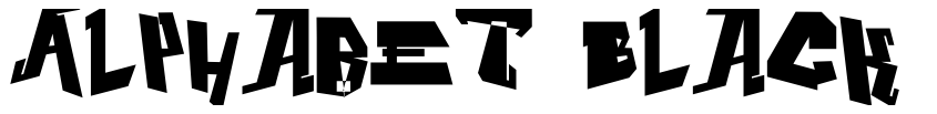Preview Alphabet Black