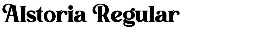 Preview Alstoria Regular