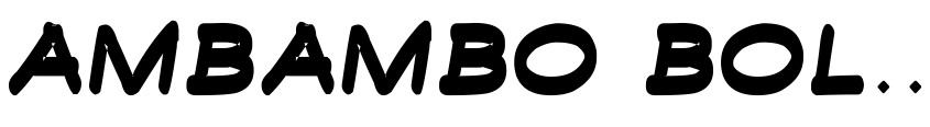 Preview Ambambo Bold