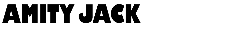 Font Amity Jack by AJ Paglia