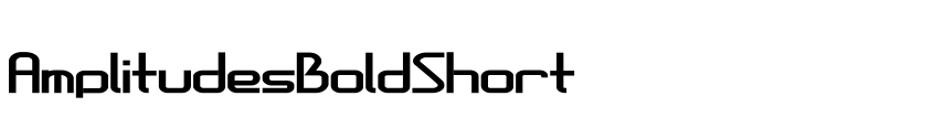 Preview AmplitudesBoldShort