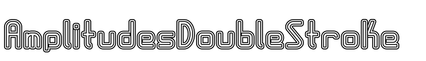 Preview AmplitudesDoubleStroke
