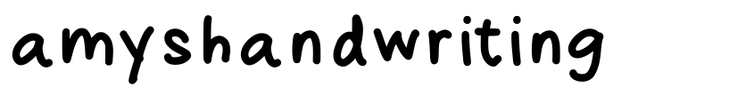 Preview amyshandwriting