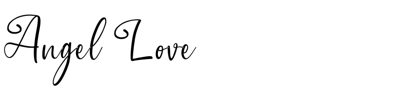 Font Angel Love by Yoga Al Rendra