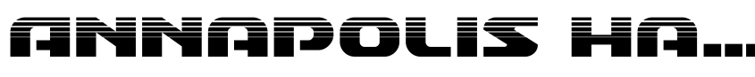 Font Annapolis Halftone by Daniel Zadorozny