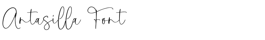 Preview Antasilla Font