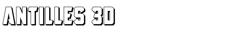 Preview Antilles 3D