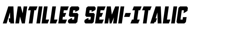 Preview Antilles Semi-Italic