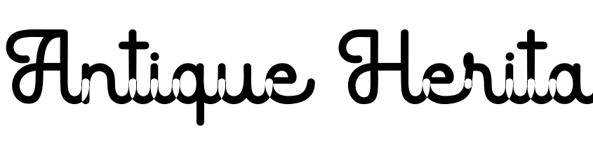 Preview Antique Heritage Personal use Regular