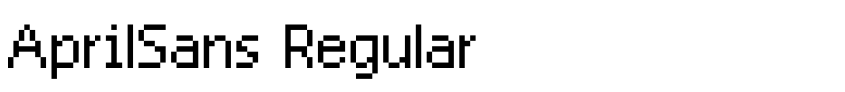 Preview AprilSans Regular