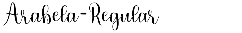 Preview Arabela-Regular