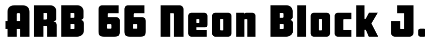 Preview ARB 66 Neon Block JUN-37