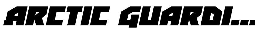 Preview Arctic Guardian Expanded Italic