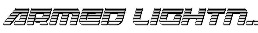 Preview Armed Lightning Chrome Italic