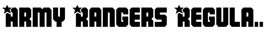 Preview Army Rangers Regular