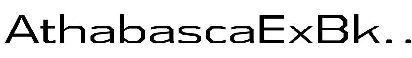Preview AthabascaExBk-Regular