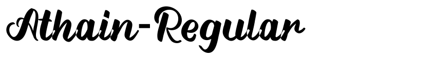 Preview Athain-Regular