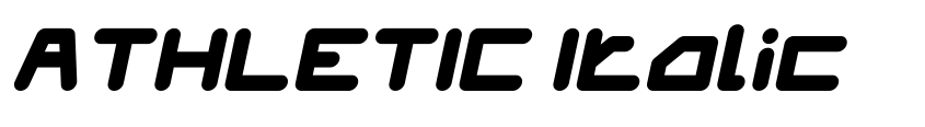 Preview ATHLETIC Italic