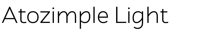 Preview Atozimple Light