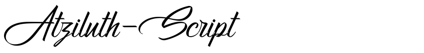 Preview Atziluth-Script