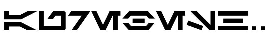 Font Aurebesh AF Canon by AurekFonts