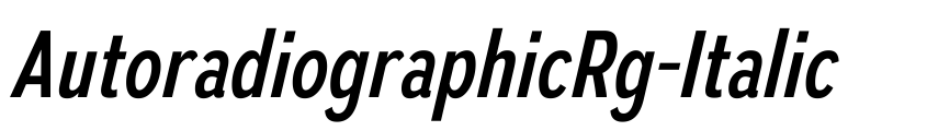 Preview AutoradiographicRg-Italic