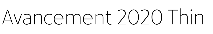Preview Avancement 2020 Thin