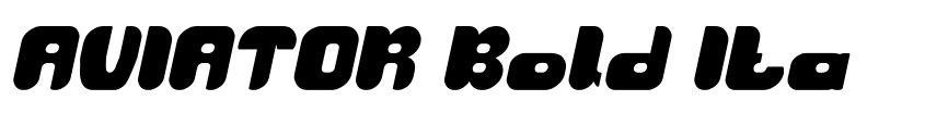 Preview AVIATOR Bold Italic
