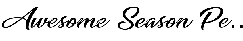 Preview Awesome Season Personal Use Regular