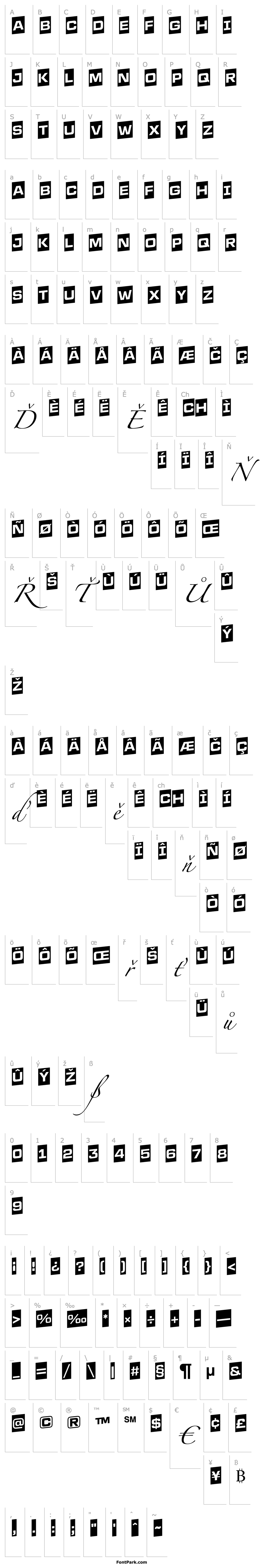 Overview a_LineaSansCmUp Bold