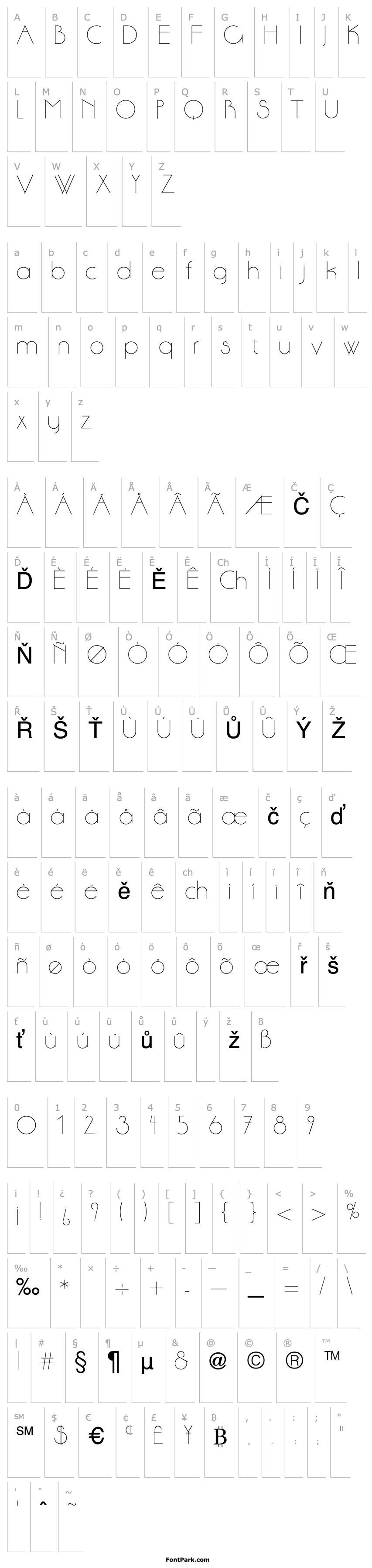 Overview Aase Light Regular