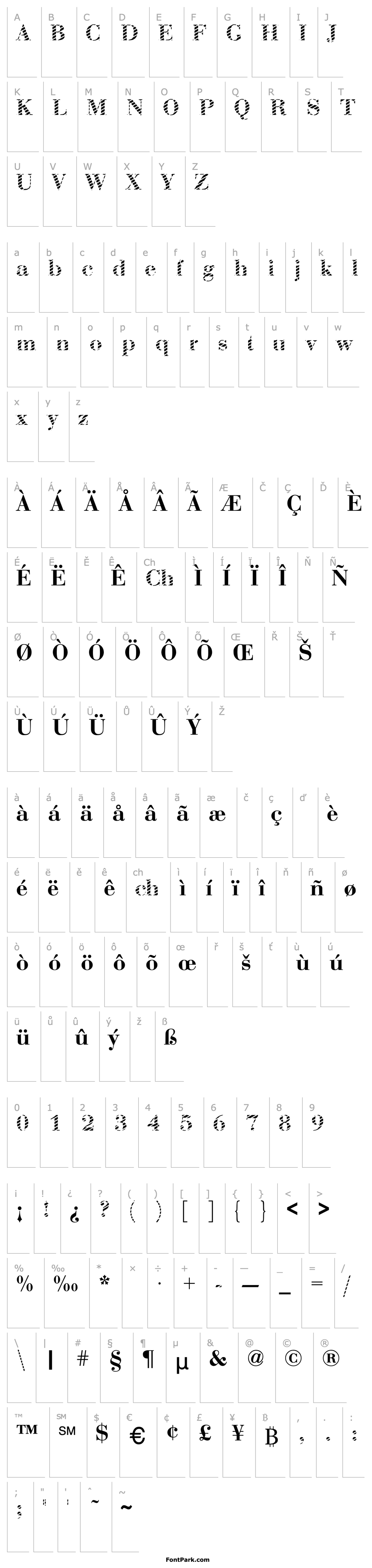 Overview ABCTech Bodoni Stripe2