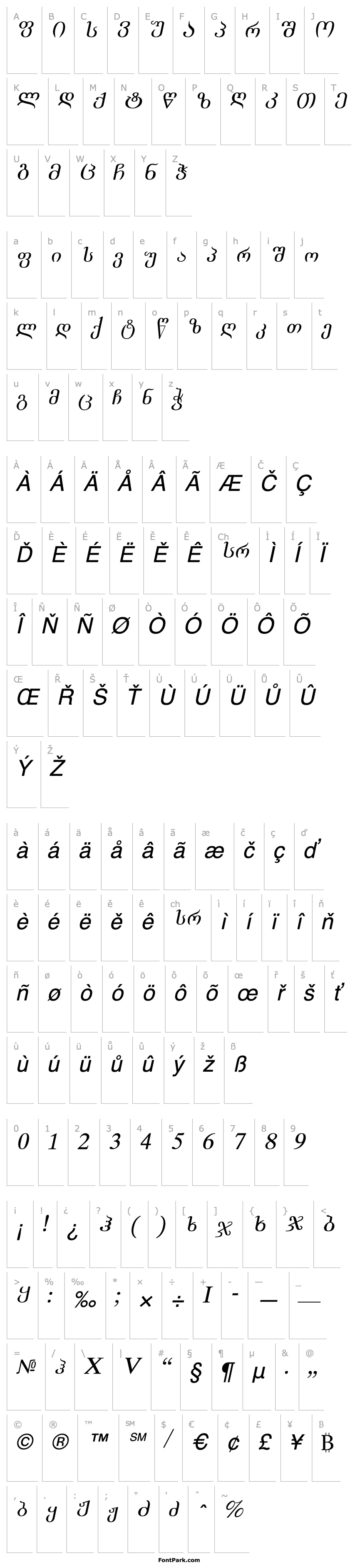 Overview Academiury-ITV Italic